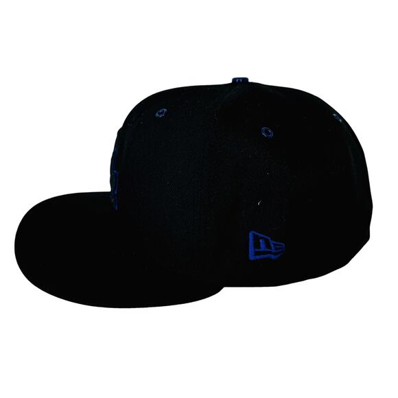New Era 59Fifty MLB Los Angeles Dodgers Baseball Cap Fitted Black Mens 7 3/8 - Picture 4 of 9